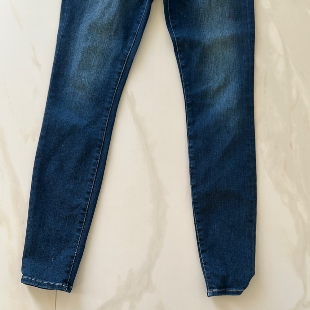 Frame Denim Blue Skinny Jeans Versatile Fit - Picture 4 of 6